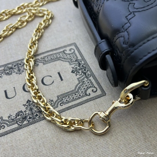 Hyperpeter TOP MATELASSÉ SMALL HANDLE BAG GUCCI GG 0823